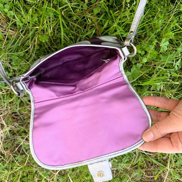 Coach Signature Soho Daisy Scarf Print Crossbody Shoulder Bag - Picture 7 of 9